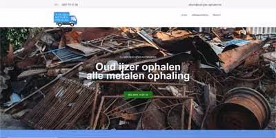 webdesign en seo Oud ijzer ophalen